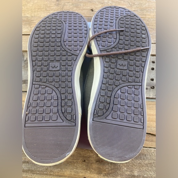 Freewaters Men’s boat shoes size 9 NEW with tags Olive Green. - Picture 3 of 10